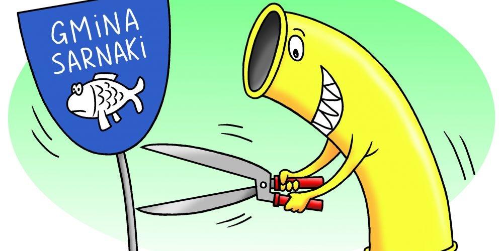 Wielka rura przetnie gminę Sarnaki