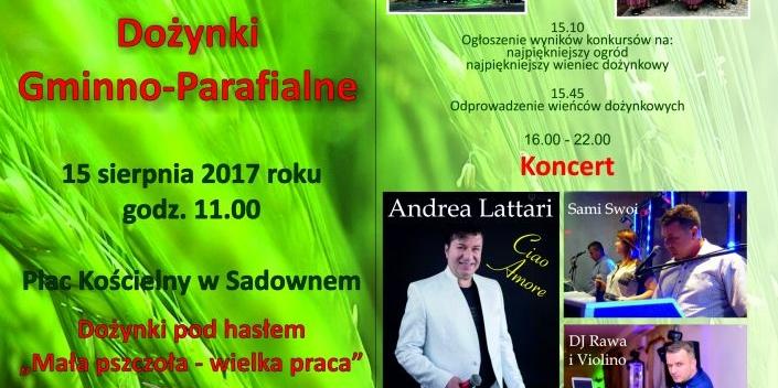 Dożynki w Sadownem