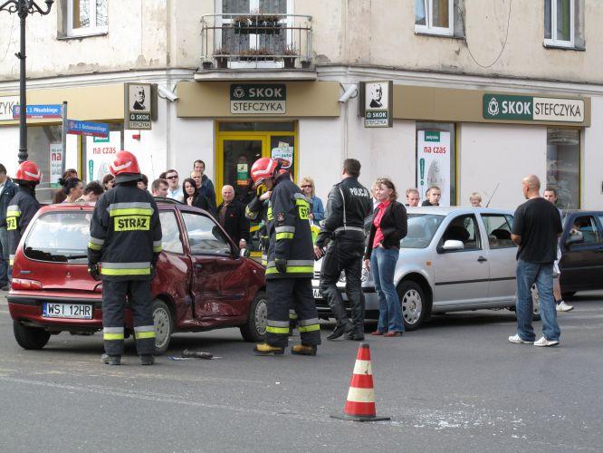 Kolizja na skrzyżowaniu