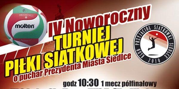 Noworoczny turniej piłki siatkowej