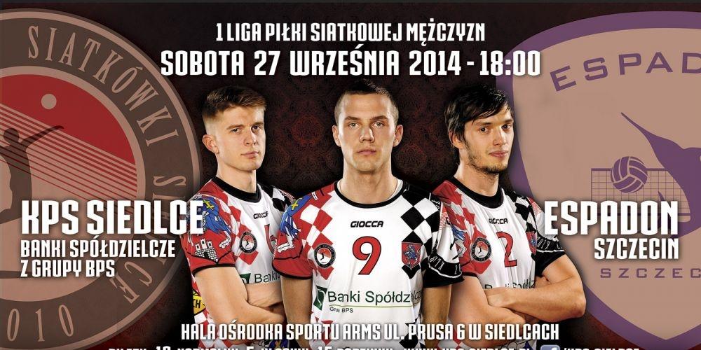 W sobotę KPS zagra z Espadonem
