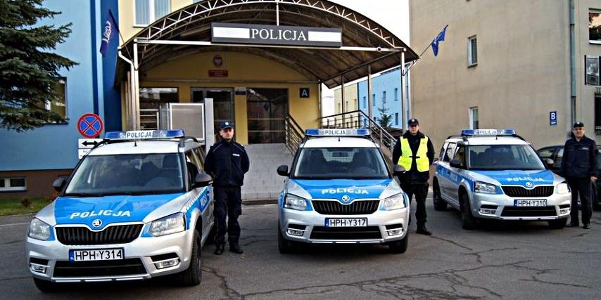 Prezent dla siedleckiej policji