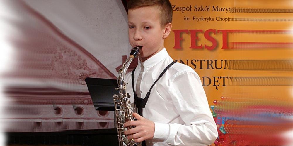 Zakasował festiwal saksofonem
