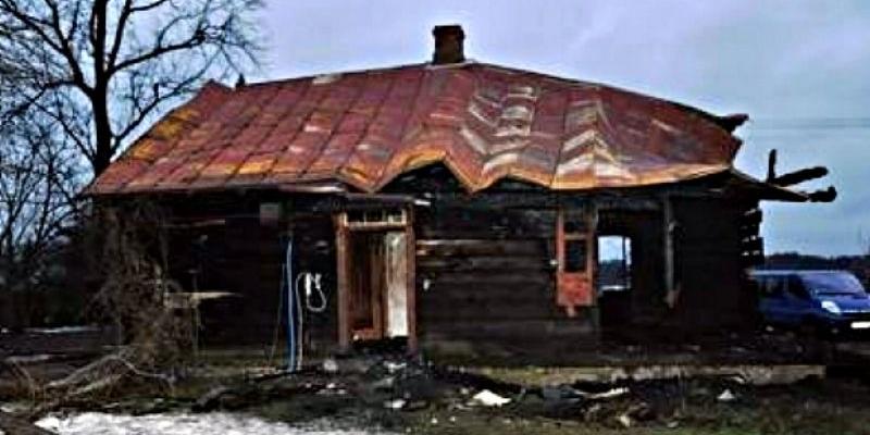 Tragiczny pożar w Woli Kisielskiej