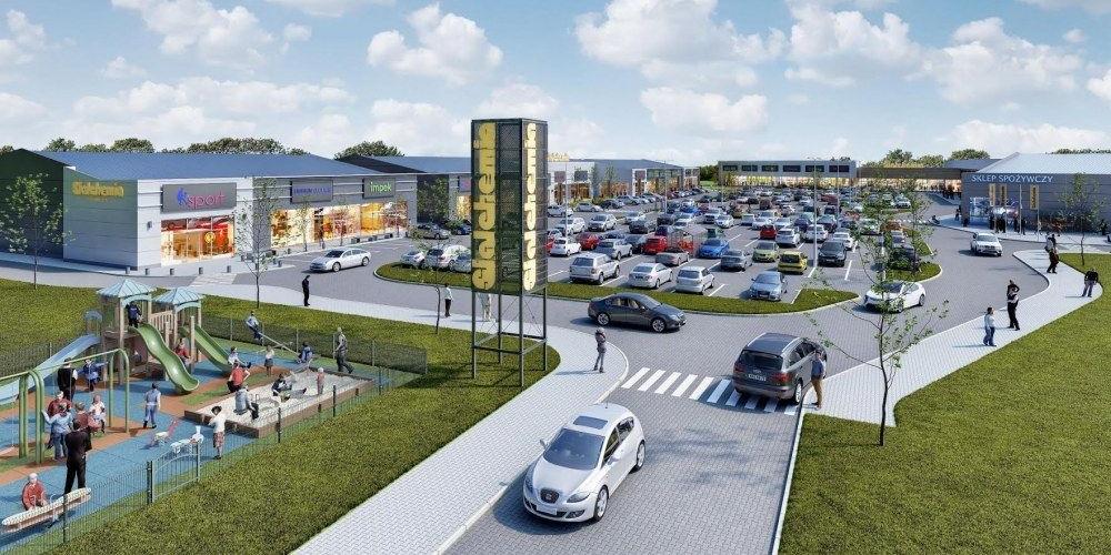Park handlowy na Wyszyńskiego