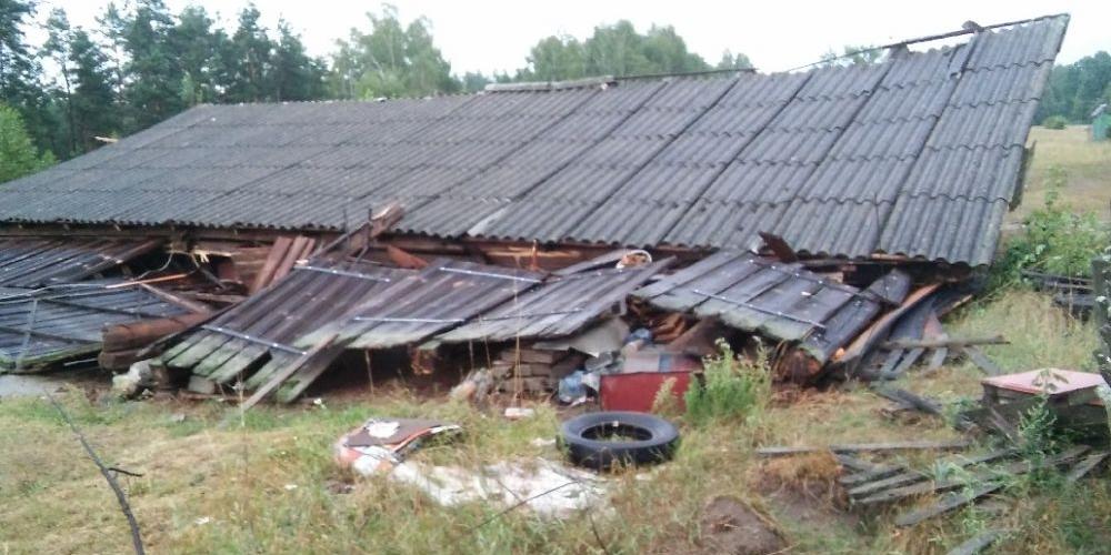 Powiat węgrowski po nawałnicy