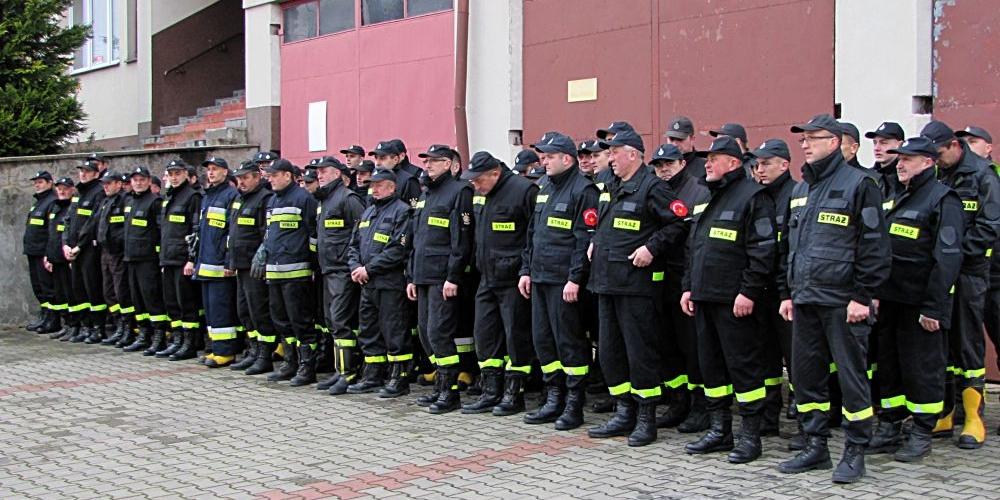 Gmina Wola Mysłowska:Jak ćwiczyli strażacy