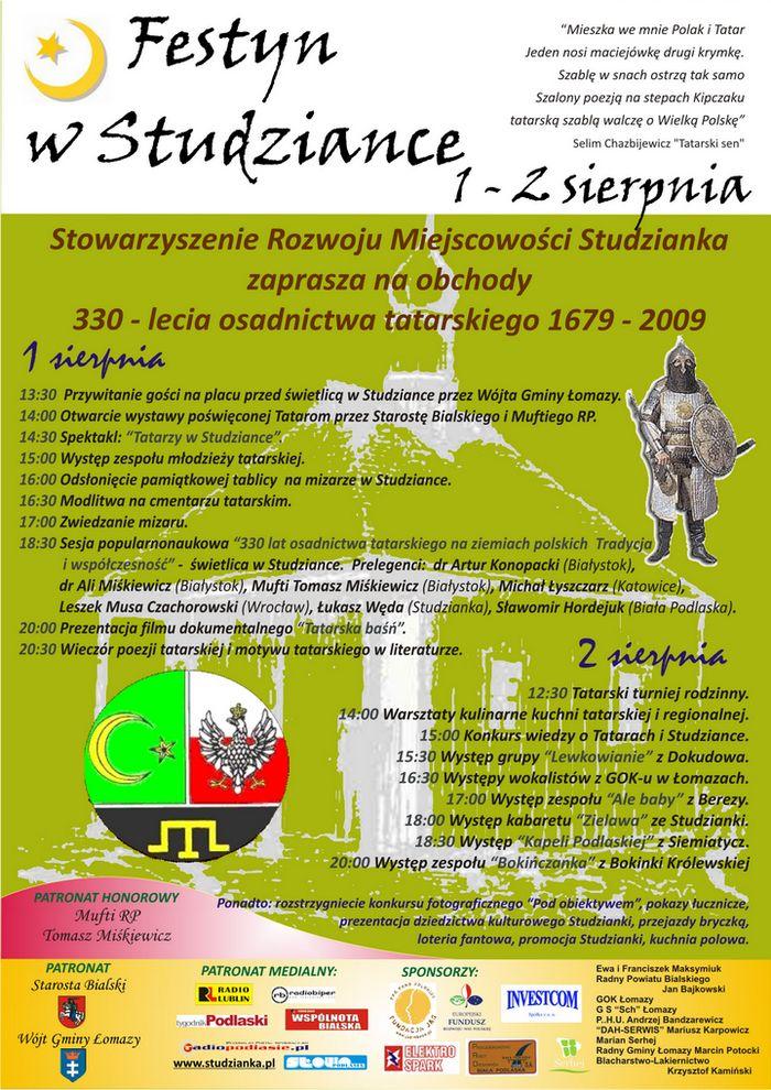 Obchody 330-lecia osadnictwa tatarskiego 1679-2009 