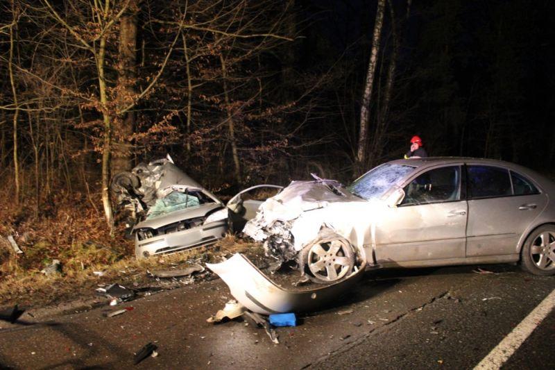 Wypadek koło Sokołowa. Jedna osoba nie żyje.