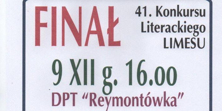 Finał 41. Konkursu Literackiego Limesu