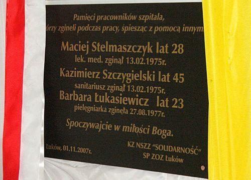 Oddali życie  za swych pacjentów