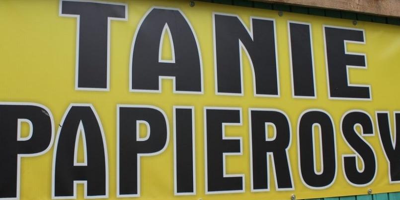 Sklepowy punkt produkcji papierosów