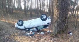 Kisielany-Kuce: Dachował hyundai