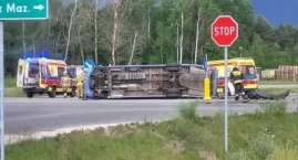 Wypadek w Stojadłach na DK50. Poszkodowanych 10 osób&hellip;