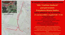 Utrudnienia w związku z organizacją MKL Triathlonu S&hellip;