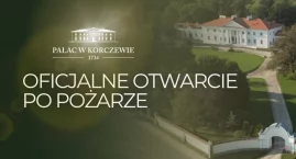 Pałac w Korczewie ponownie otwarty po pożarze 