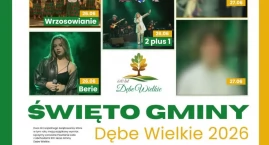 Święto Gminy Dębe Wielkie 2026. Na scenie 2 plus 1 i Berie