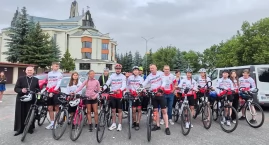 13 rowerzystów wyruszyło z Siedlec do Medjugorie. Pr&hellip;