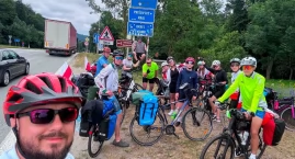 Rowerowi pielgrzymi dotarli na Słowację. Za nimi kol&hellip;