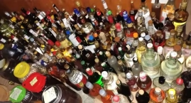 300 litrów nielegalnego alkoholu i domowa linia produkcyjna
