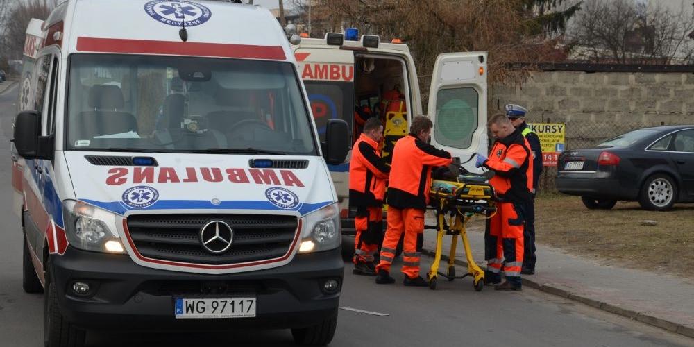 Groźne potrącenie na pasach