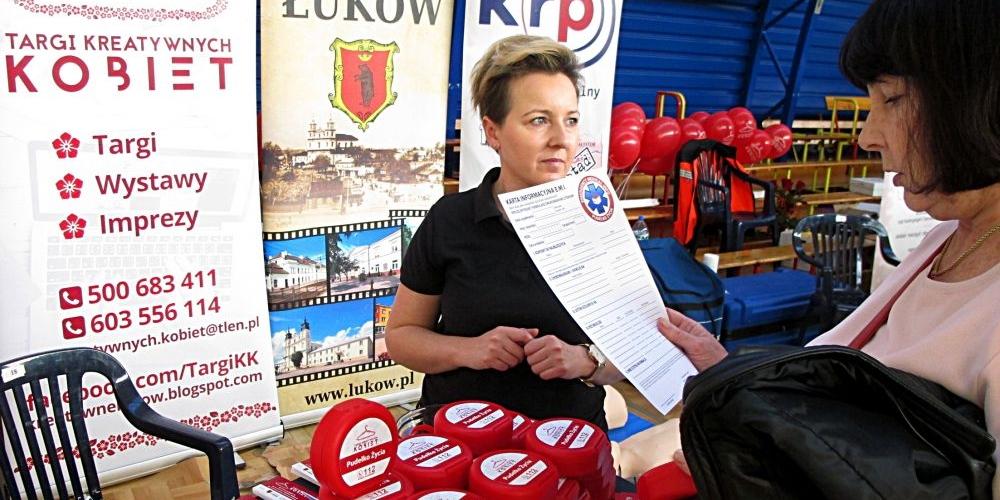Łukowskie „Targi zdrowia i urody” Publiczność od małych do seniorów