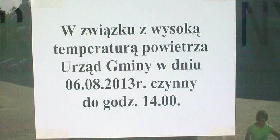 Letnie upały