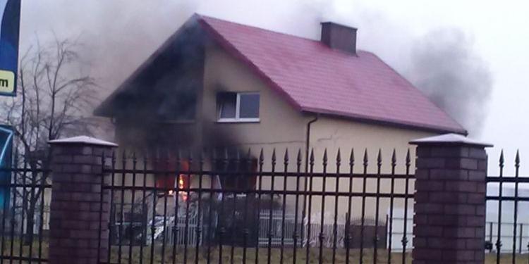 Pożar w Ujrzanowie