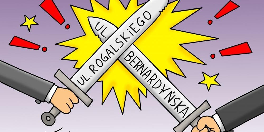 Łukowskie targi o nazwę ulicy