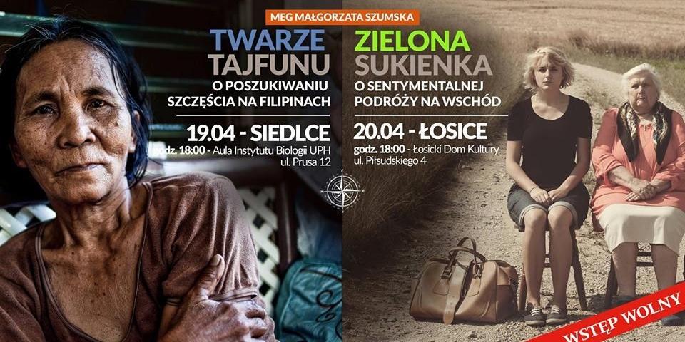 Twarze tajfunu i zielona sukienka