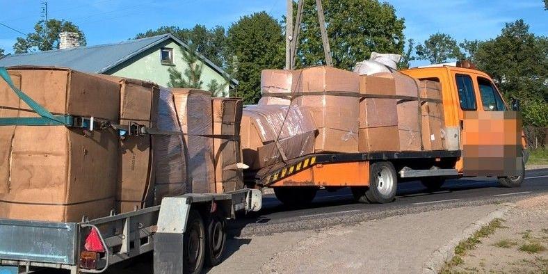 Ogromna kontrabanda w Kamionnie