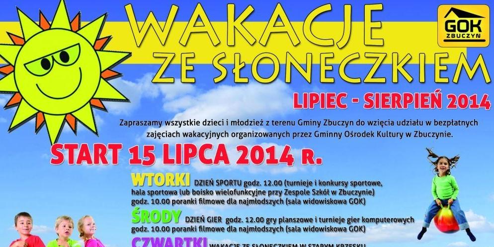 Wakacje ze słoneczkiem
