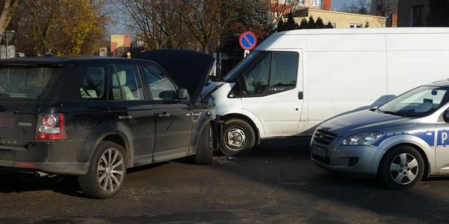 Zderzenie na skrzyżowaniu
