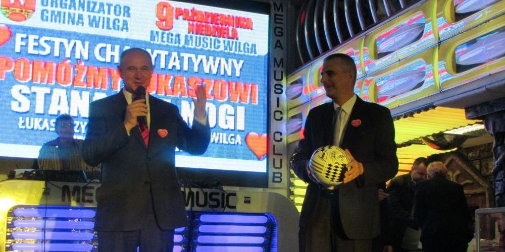 Zbierali pieniądze dla wójta