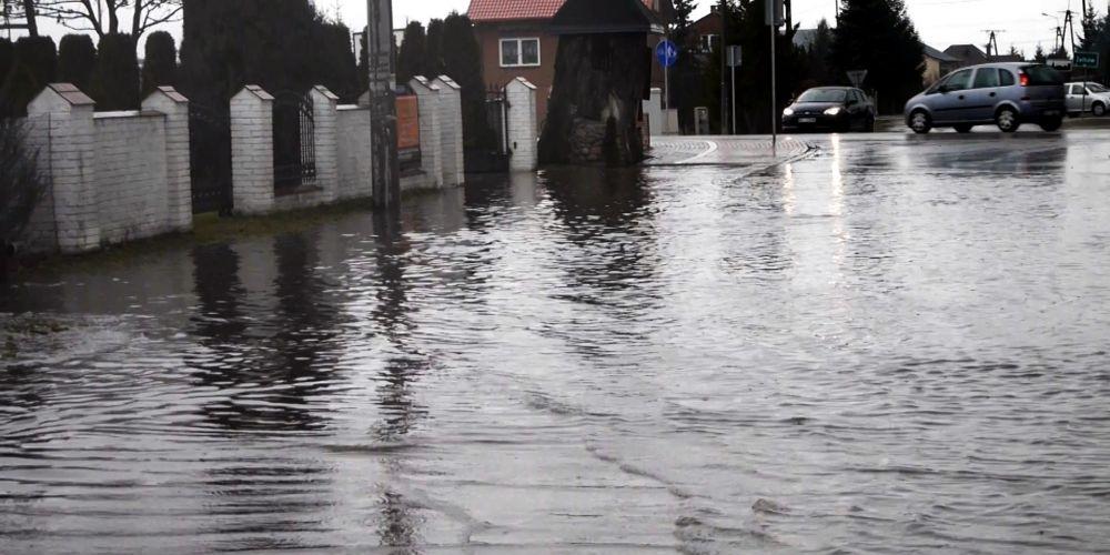 Potop na Akacjowej w Żelkowie