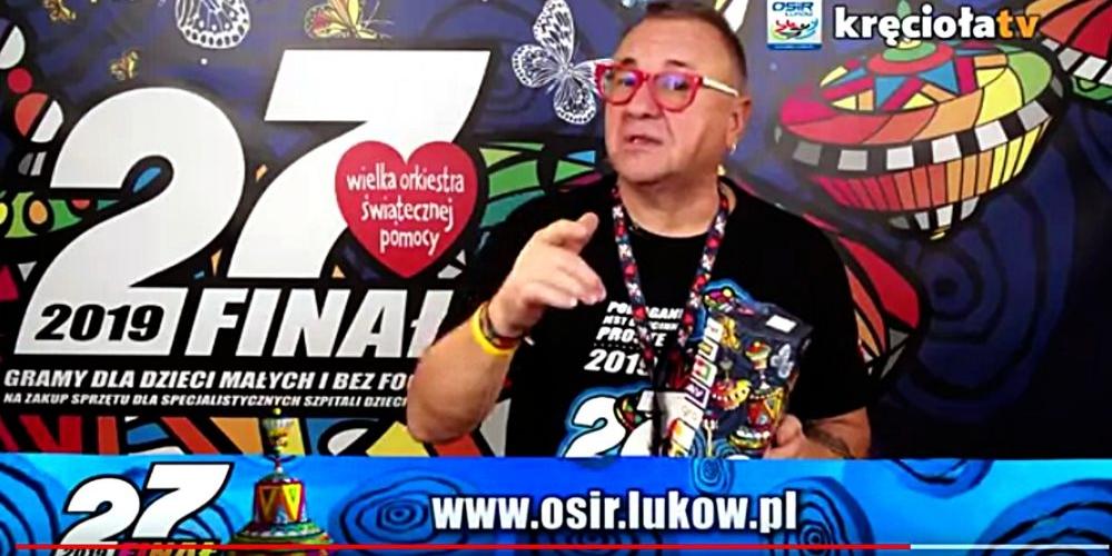 Jurek Owsiak zaprasza do Łukowa