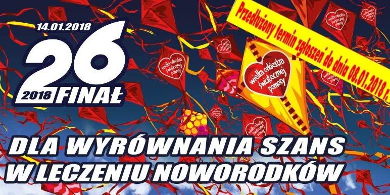 Informacje ze Sztabu WOŚP Dłuższe terminy, więcej atrakcji
