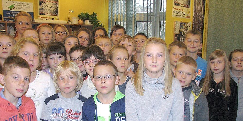 Dzieci z Radomyśli odwiedziły redakcję