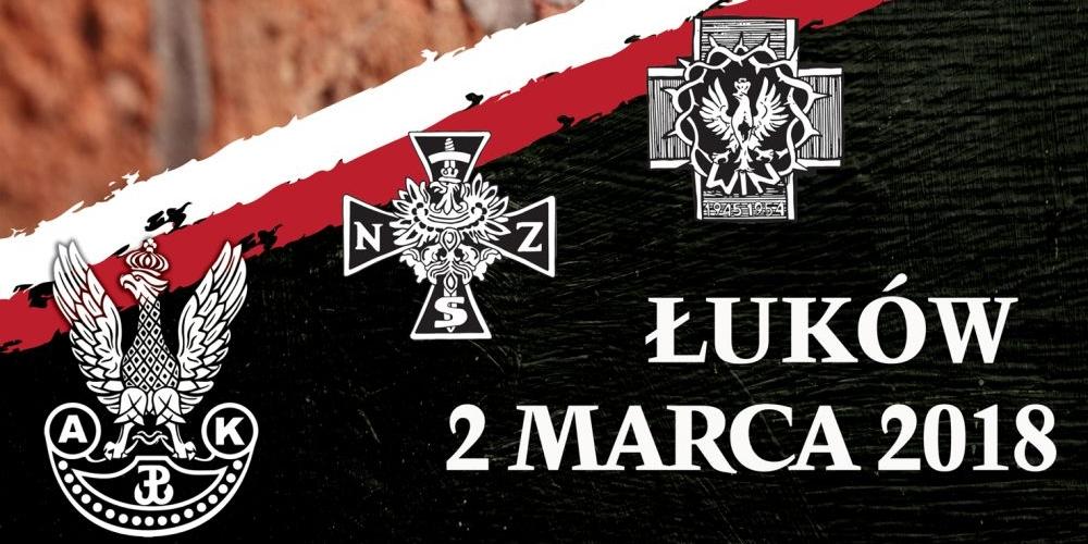 Pamięci antykomunistycznego podziemia w Łukowie. Narodowy Dzień Pamięci