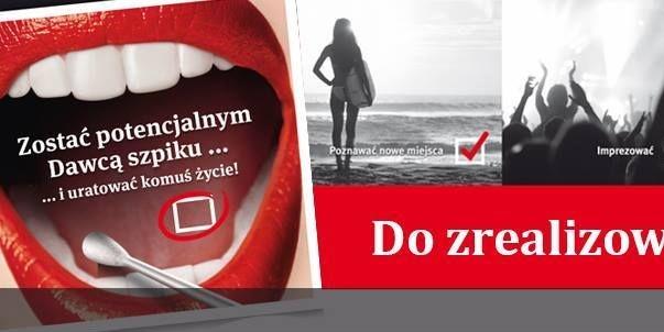 W Galerii można się zarejestrować jako dawca!