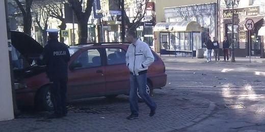 Wypadek w centrum Siedlec