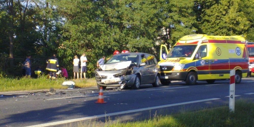 Wypadek w Gręzowie (+galeria Internauty)