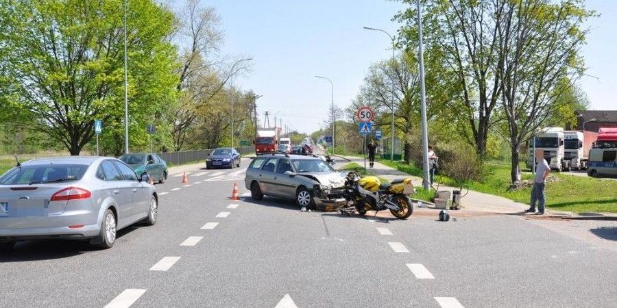 Zderzenia na drodze krajowej