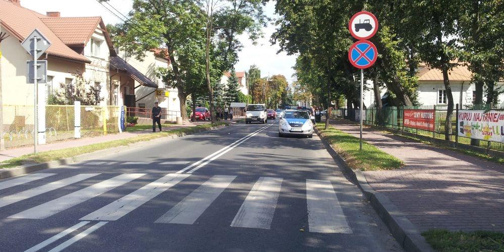 Potrącenie na przejściu