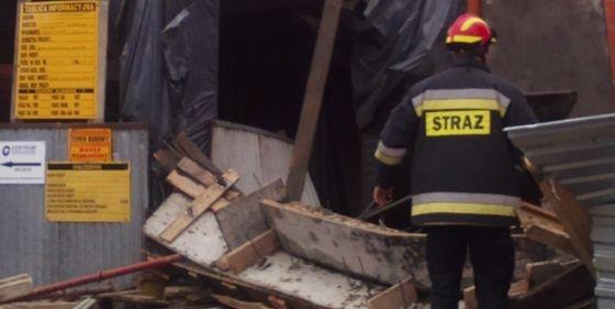 Wypadek na budowie centrum stomatologicznego