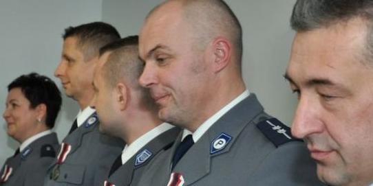 Nagrodzeni policjanci