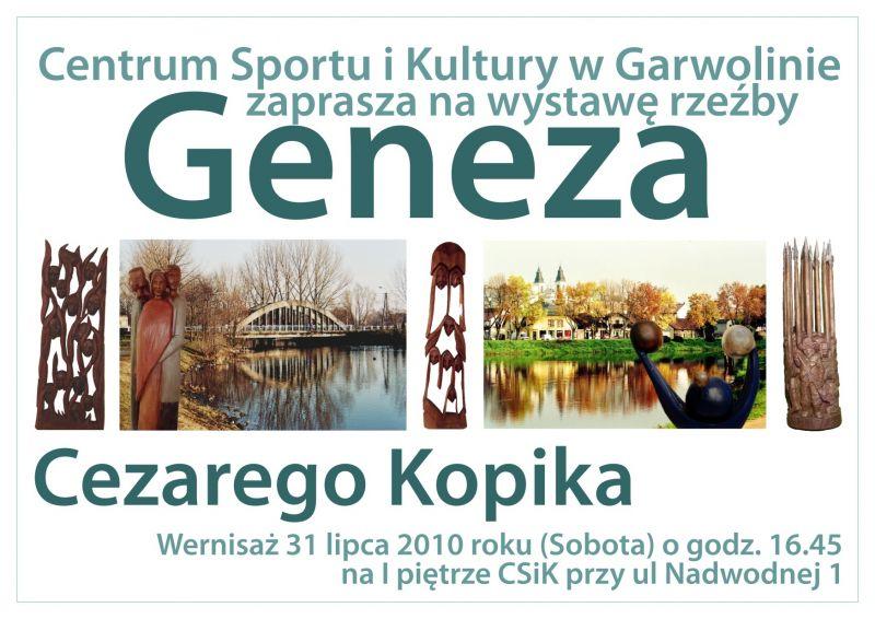 Wystawa rzeźby Cezarego Kopika