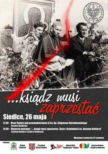 ...ksiądz musi zaprzestać