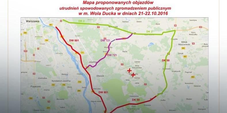 Będą utrudnienia na DK 17
