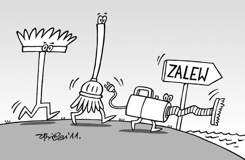 „Żyjątka” opanują zalew